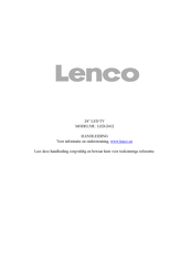 LENCO LED-2412 Handleiding