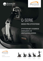 Sunrise Medical Q700 SEDEO PRO Gebruikershandleiding