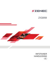 ZENEC Z-E2050 Handleiding