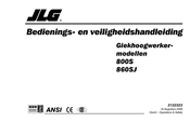 JLG 860SJ Bedienings- En Veiligheidshandleiding