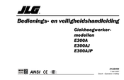 JLG E300AJ Bedienings- En Veiligheidshandleiding