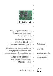 tams elektronik LD-G-14 Handleiding