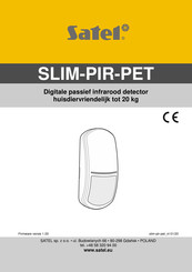 Satel SLIM-PIR-PET Gebruikershandleiding