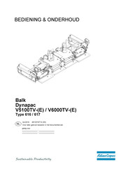 Atlas Copco Dynapac V5100TV-E Bedienings- En Onderhoudshandleiding