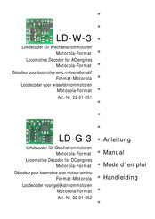 tams elektronik LD-W-3 Handleiding