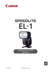 Canon SPEEDLITE EL-1 Handleiding