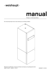 Weishaupt WWP S 11 IDT-2 Montage- En Bedieningshandleiding