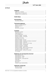 Danfoss VLT 5000 Bedieningshandleiding