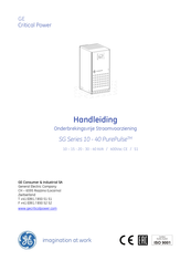 GE SG Series Handleiding