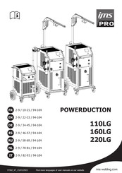 ims PRO POWERDUCTION 160LG Gebruiksaanwijzing