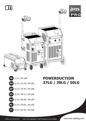 ims PRO POWERDUCTION 39LG Gebruiksaanwijzing