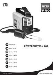 ims PRO POWERDUCTION 10R Gebruiksaanwijzing