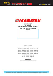 Manitou MSI 25-4 T BUGGIE 2-E3 Series Handleiding