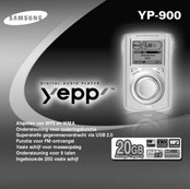 Samsung yepp YP-900 Handleiding