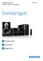 Philips Streamium MCi500H Snelstartgids