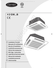 Carrier 42 GW B Series Installatiehandleiding