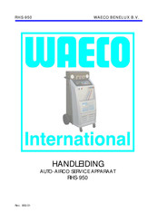 Waeco RHS-950 Handleiding