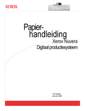 Xerox Nuvera DPS Handleiding