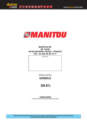 Manitou 200 ATJ Handleiding