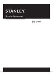 Stanley SPS-1400 Gebruiksaanwijzing