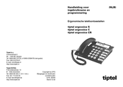 TIPTEL Ergovoice S Handleiding