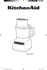 KitchenAid 5KFP0925 Instructies