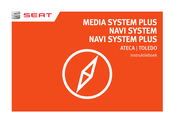 Seat TOLEDO NAVI SYSTEM 2017 Instructieboekje