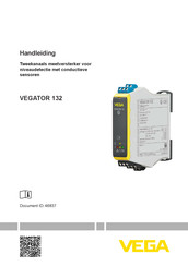 Vega VEGATOR 132 Handleiding