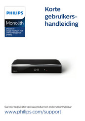 Philips Monolith M995 Gebruikershandleiding