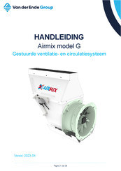 Airmix G Handleiding