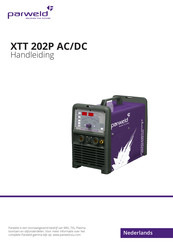 Parweld XTT 202P AC/DC Handleiding