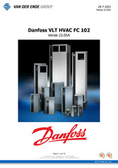 Danfoss VLT HVAC FC 102 Series Gebruikershandleiding