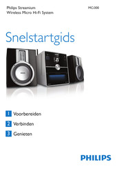 Philips Streamium MCi300 Snelstartgids