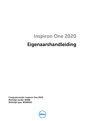 Dell Inspiron One 2020 Handleiding