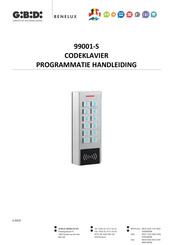 GiBiDi Benelux 99001-S Programmeerhandleiding