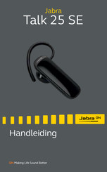 Jabra Talk 25 SE Handleiding