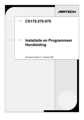 Aritech CS-175 Handleiding