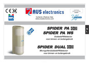 AVS Electronics SPIDER PA WS Gebruiksaanwijzing