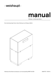 Weishaupt WWP S 90 IDH Montagehandleiding