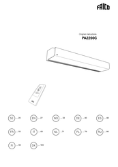 Frico PA2200C Handleiding