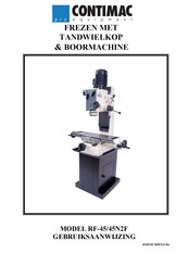Contimac RF-45/45N2F Gebruiksaanwijzing