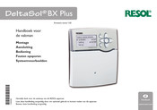 Resol DeltaSol BX Plus Handboek