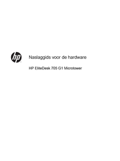 HP EliteDesk 705 G1 Microtower Naslaggids