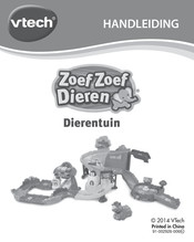 VTech Zoef Zoef Dieren Dierentuin Handleiding