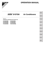 Daikin FXCQ20AVEB Handleiding