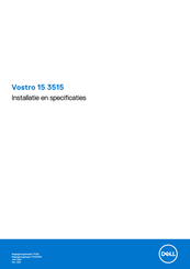 Dell Vostro 15 3515 Installatiehandleiding