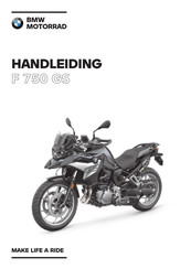 BMW Motorrad F 750 GS 2020 Handleiding