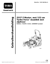 Toro 74246TE Gebruikershandleiding