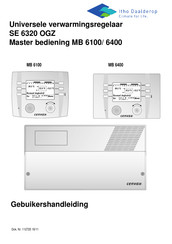 Itho Daalderop MB 6100 Gebruikershandleiding