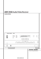 Harman Kardon AVR 3550 Handleiding